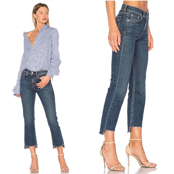 Rag & Bone Stove Pipe 10 Inch Jeans - Picture 3 of 10